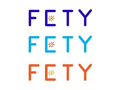 FETY Logo logo logomark marketplace spark typography
