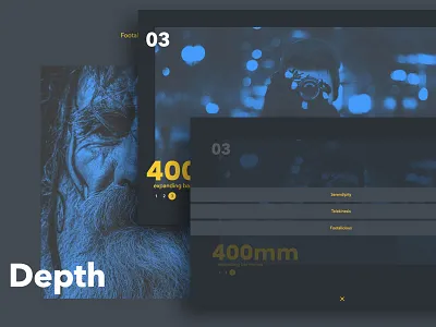 Expanding Bar Navigation Concept css demo free html javascript menu navigation