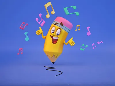 Pencil Man man pencil