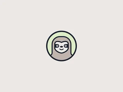 GitSum Sloth Logo animal character git gitsum logo sloth