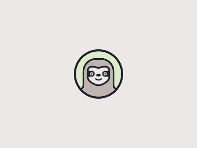 GitSum Sloth Logo animal character git gitsum logo sloth