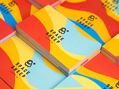 Space Sheep Studio business card brand identity business card photography print space sheep studio