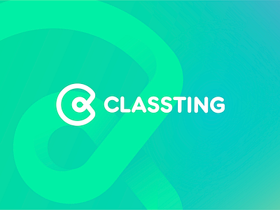 Rebranding @Classting - Product logo branding icon logo symbol typography