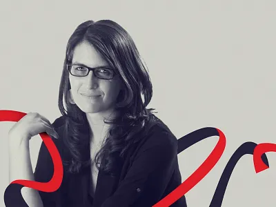 About Page Image digital illustration duotone photoshop red ribbon