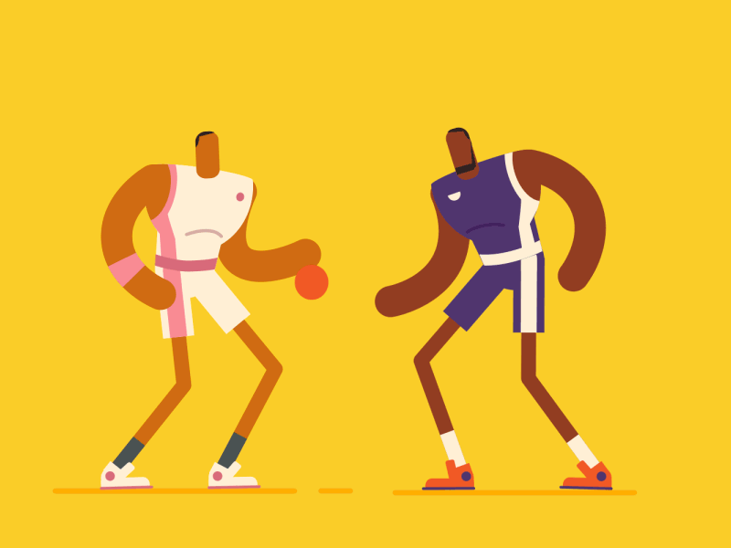 Dribbble Debut basketball dribble