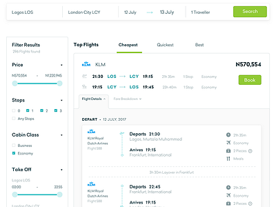 Flight Search book complex ux design fight search ui uiux