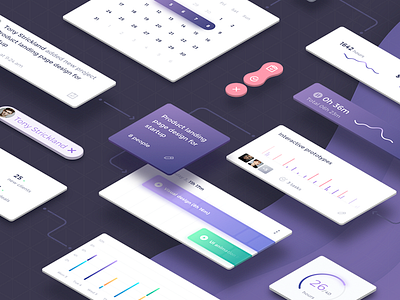 Merge HERO collaboration design header hero isometric productivity sketch ui ux