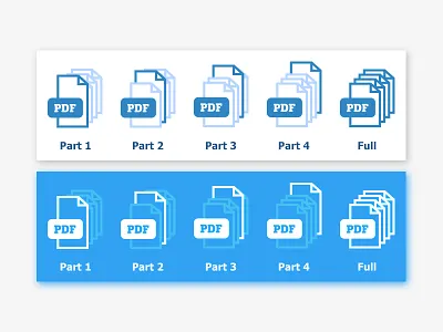 PDF icon icon pdf vector