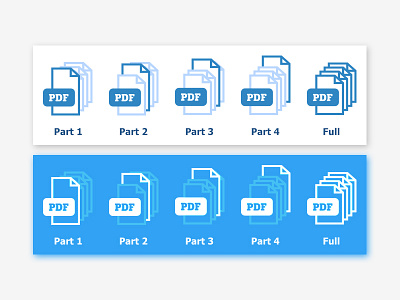 PDF icon icon pdf vector