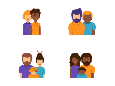 Family family icon minimal