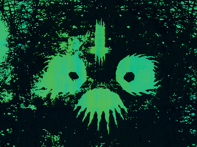 ✨🌑🍏🌑✨Blakc ✨🌑🍏🌑✨ black corpse paint print printmaking screenprint serigraphie silscreen