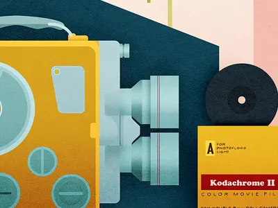 Eumig 8mm camera illustration