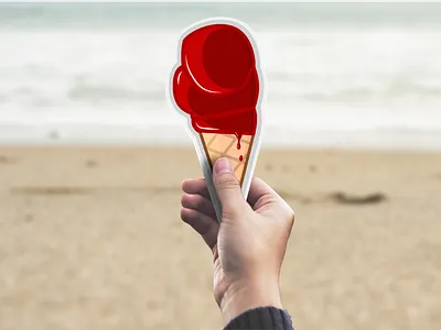 PunchCream - Stickers branding design graphicdesign icon logo typography vector