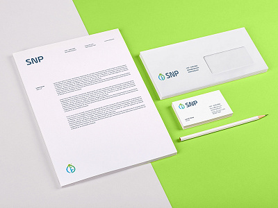 SNP — Stationery a4 branding business card envelope letter paper print