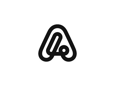 AL a l letter logo logotype mark monogram symbol typography