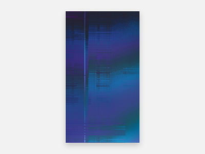 7/7: GOODNIGHT MOON blue glitch goodnight illustration moon murderloft poster storybook
