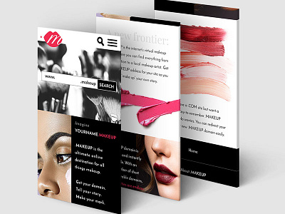 L'Oréal Responsive Mobile Design beauty mobile responsive tld ui ux