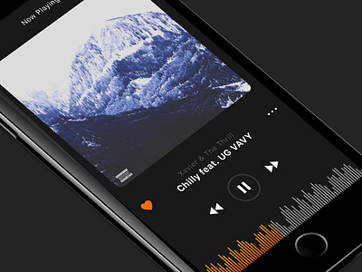 Soundcloud UI Redesign branding interface music player rebrand redesign shot soundcloud ui user