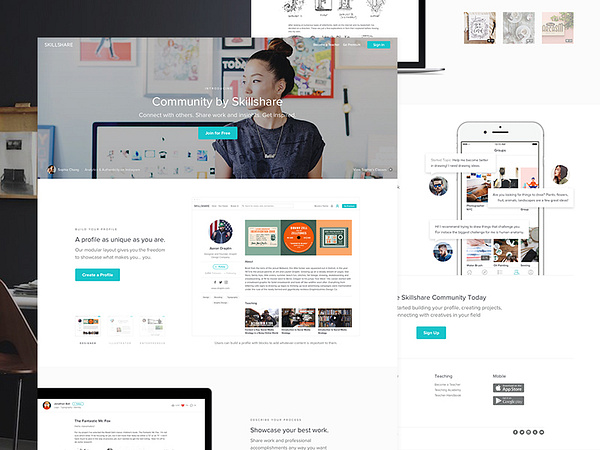 Community By Skillshare By Jan Losert On Dribbble