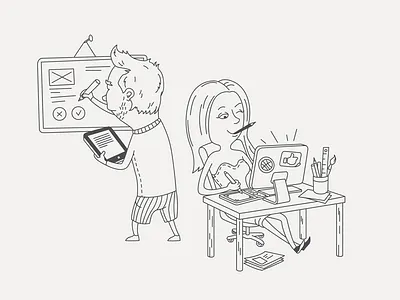 Characters Lime cartoon characters color illustration paint painter сomics