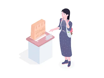 The Time Traveler archeology character egypt illustration isometric rboy rocketboy summer travel