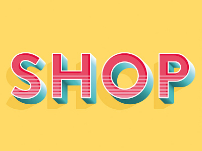 Shop Lettering for Love Europe event custom type graphic design illustrated type marketed typography