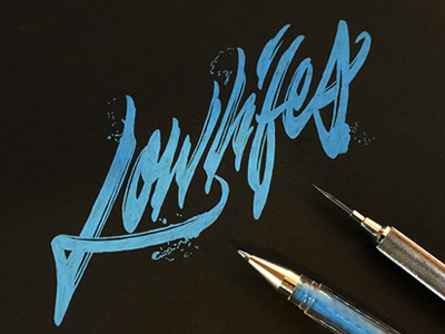 Sketch lowlifes artist brushpen calligraphy designer graffiti identity lettering logo logotype signature type