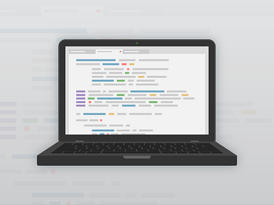 💻 Illustration for Veeam — Code icon illustration illustrator vector veeam