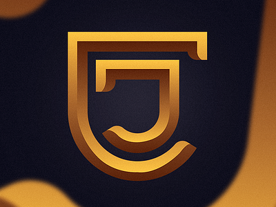 JC Shield Logo branding c j jc logo mark shield