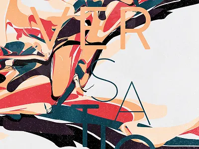 071717_v3 conversation daily poster type typography