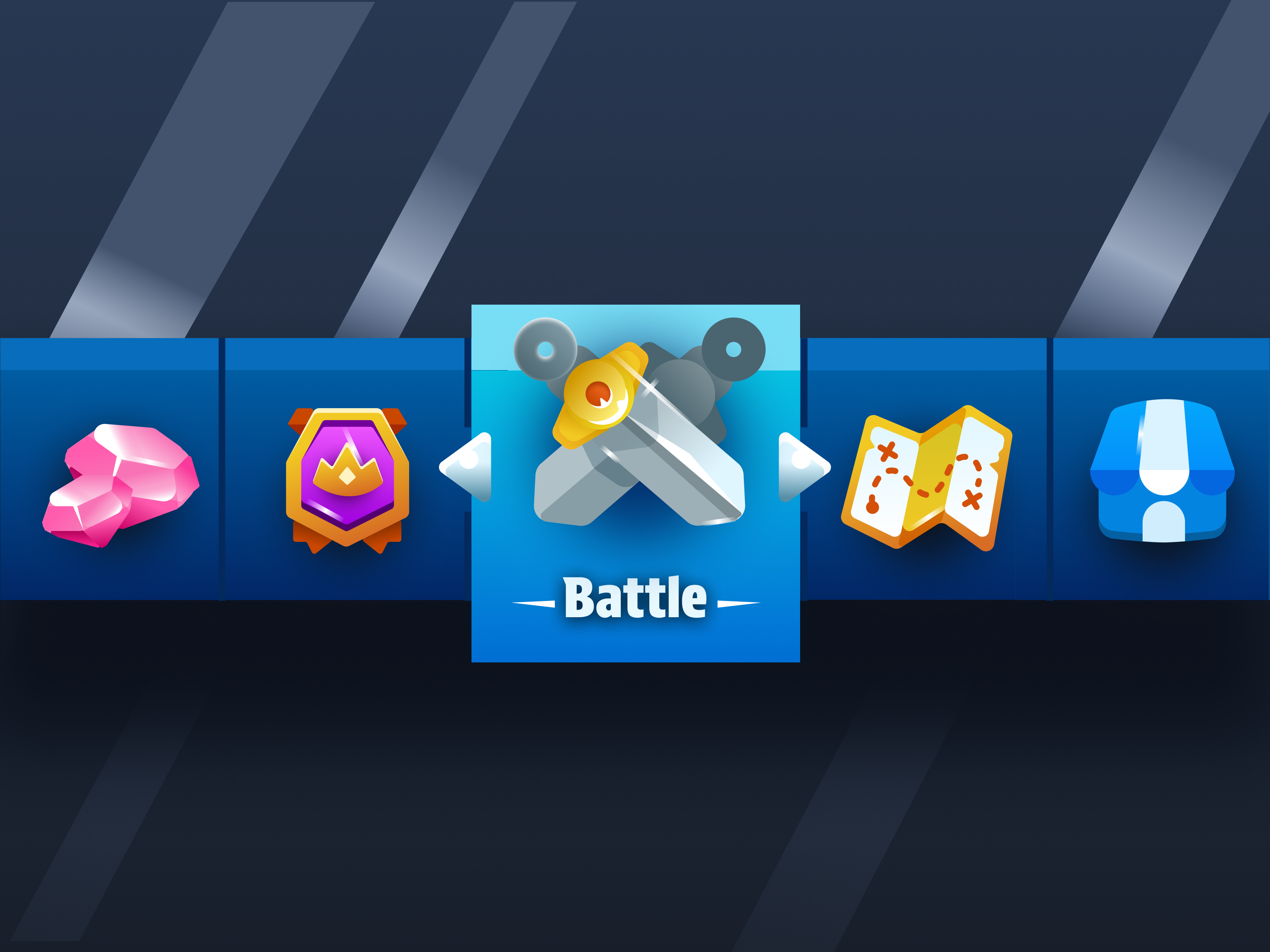 Example of Button-Smashin’ UI Design 🕹️