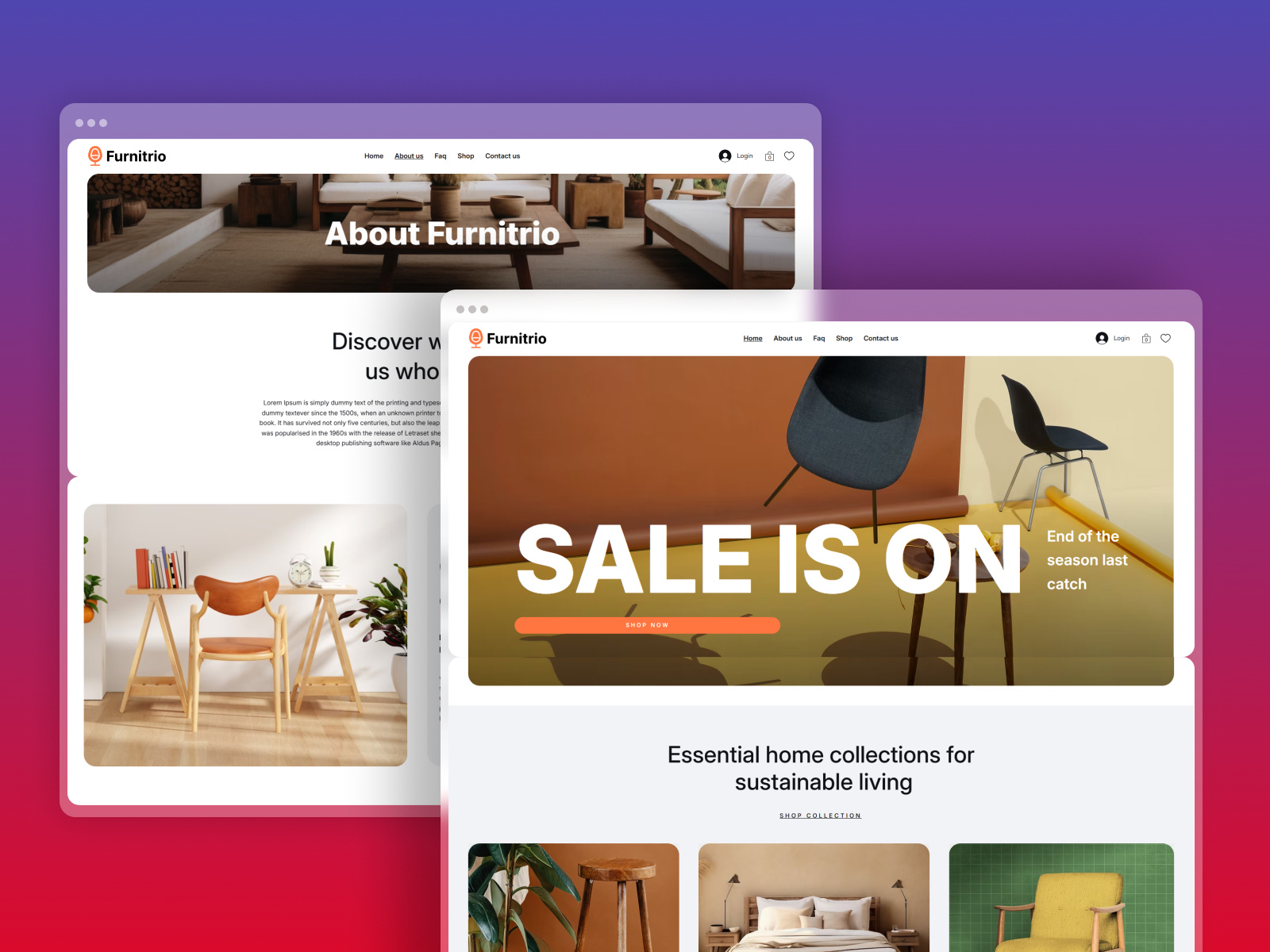 Furnitrio- Furniture Store Wix Template business ecommerce design furniture furniture store furniture website home decor html template interior design mobile friendly online store premium template responsive seo friendly uiux web development webdesign wix design wix studio template wix template wordpress theme
