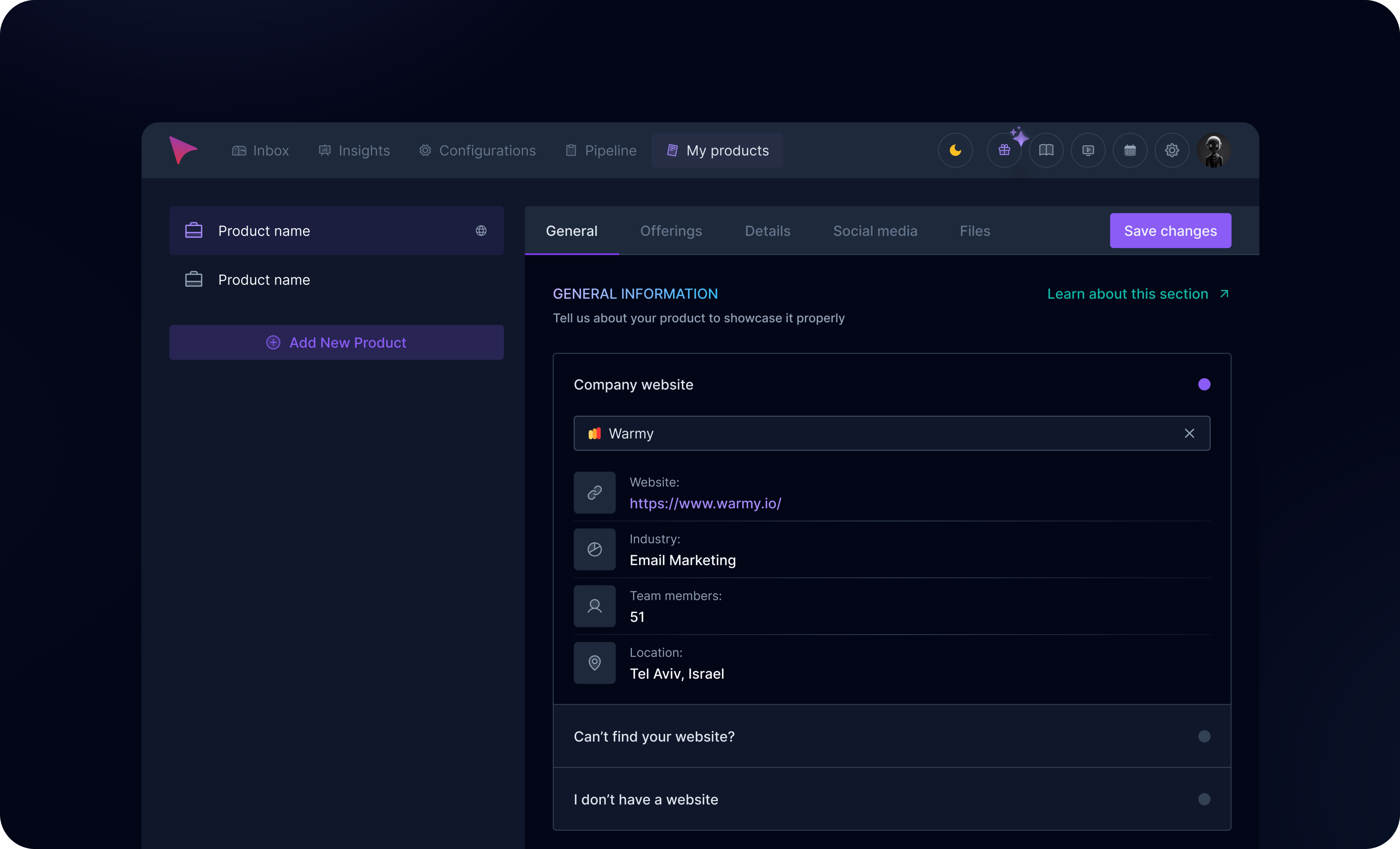 AnyBiz - My products