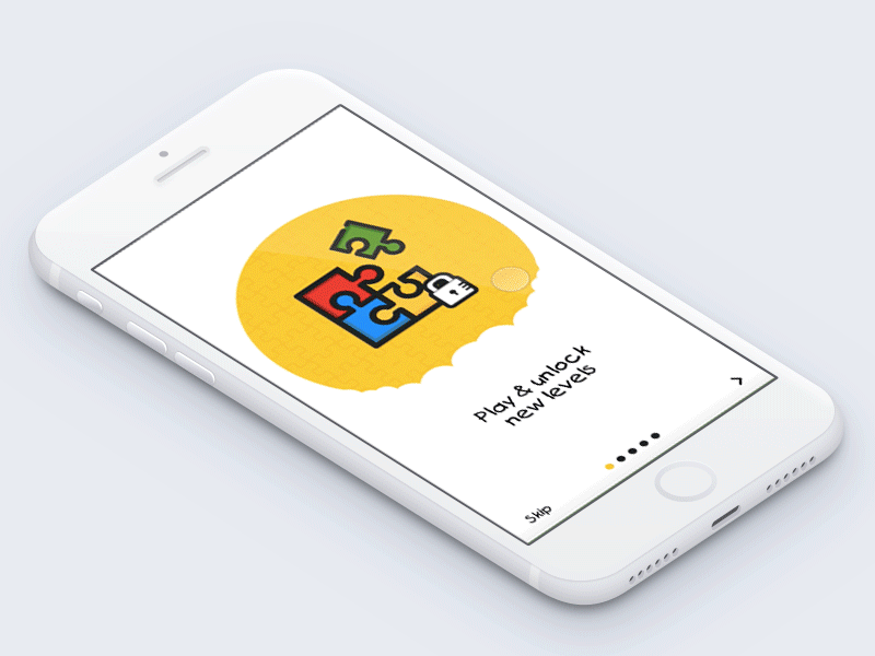 Puzzle This Onboarding Screens app ios onboarding ui