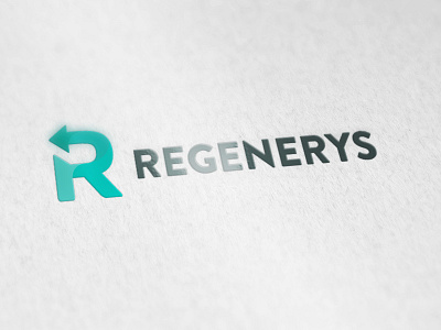 Regenerys Logo letter logomark modern r simple