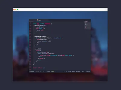 Hydra Syntax theme for Atom.io