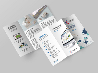 Business Printing Brochure brochure businessprinting concept ecommerce mockup print