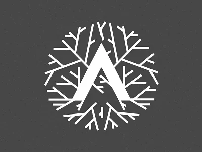 Ashewood abstract art atlanta creative design grayscale illustrator minimal modern nature