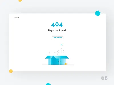 404 error - Daily UI:: #008 404 error empty empty box empty states ui ui design ux