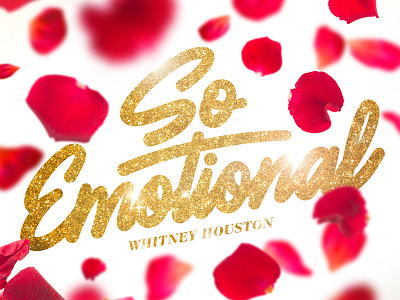 So Emotional font graphic graphic design illustration letter lettering music script type typography