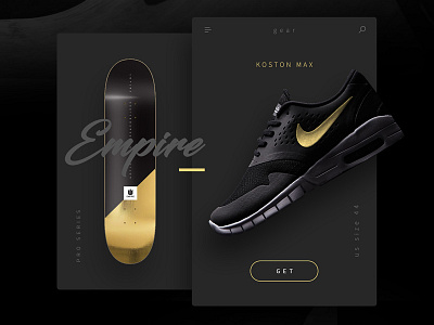 Nike SB ui ux