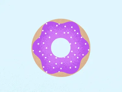 Donut design digital donut donuts graphic design icon design iconography illustrator photoshop texture