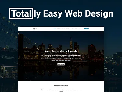 Paris Single Page Total WordPress Theme Demo agency business design fullscreen landing page local scroll one page parallax single page web design wordpress wordpress theme
