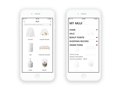 MY MUJI | No.1 app muji simple ui