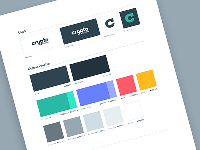 Styleguide branding colour logo palette styleguide