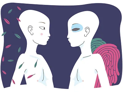 La bottega delle ali angel editorial fly illustration poem poetry wings