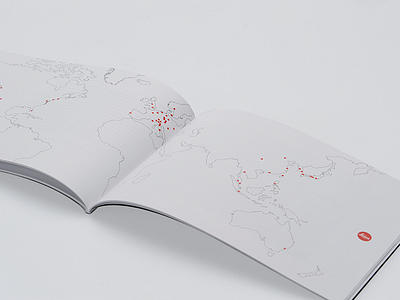 Leica Brandbook book booklet branding camera leica map