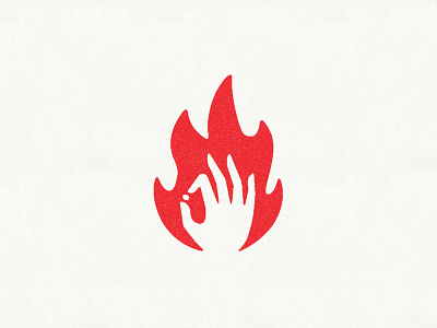 Hand — Roasted coffee coffee bean fire hand hand roasted illustration philadelphia