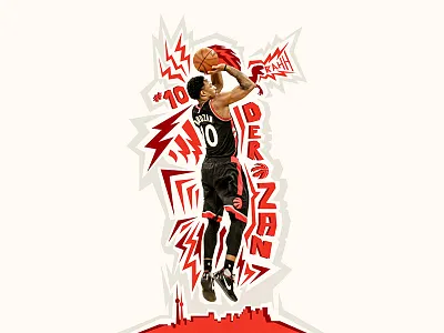 DeRozan basketball derozan nba raptors toronto we the north