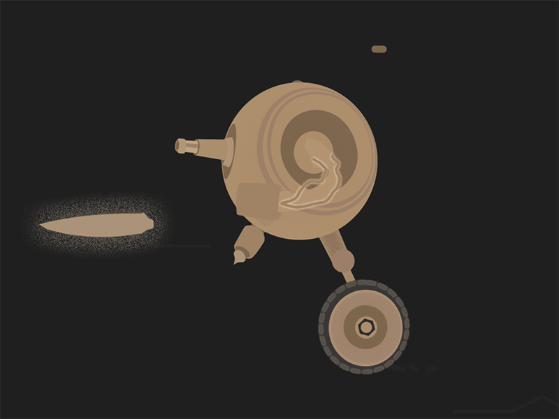 Robot after effects animation 2d edition motion 2d robot robô star wars war